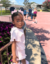 Pink Mickey Ear Clips